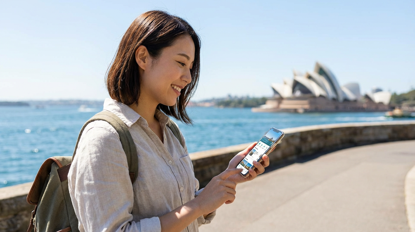 3泊5日〜1週間のオーストラリア旅行で必要なデータ容量は？失敗しないオーストラリアeSIMの選び方ガイド