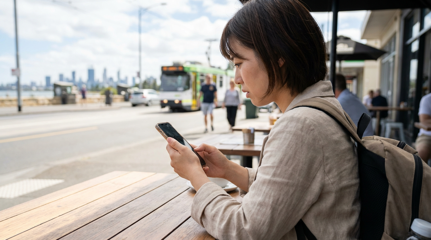 【iPhone】「PDP認証に失敗しました」でネットが使えない？オーストラリアeSIMを最短で復旧する手順（APN/ローミング/回線選択）