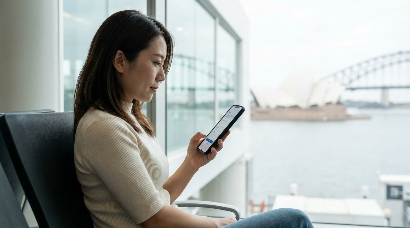 オーストラリア乗り継ぎ（トランジット）数時間だけネットが欲しい人へ：オーストラリアeSIMの選び方と“失敗しない現実解”