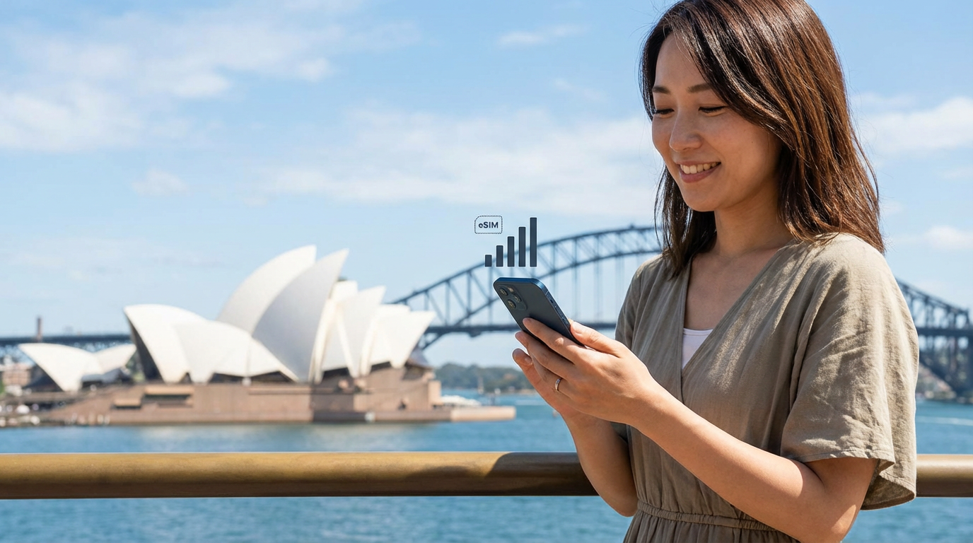 ハネムーンで「つながらない」は避けたい｜安心して旅を回すためのオーストラリアeSIM選び（Telstra回線×日本語サポート）
