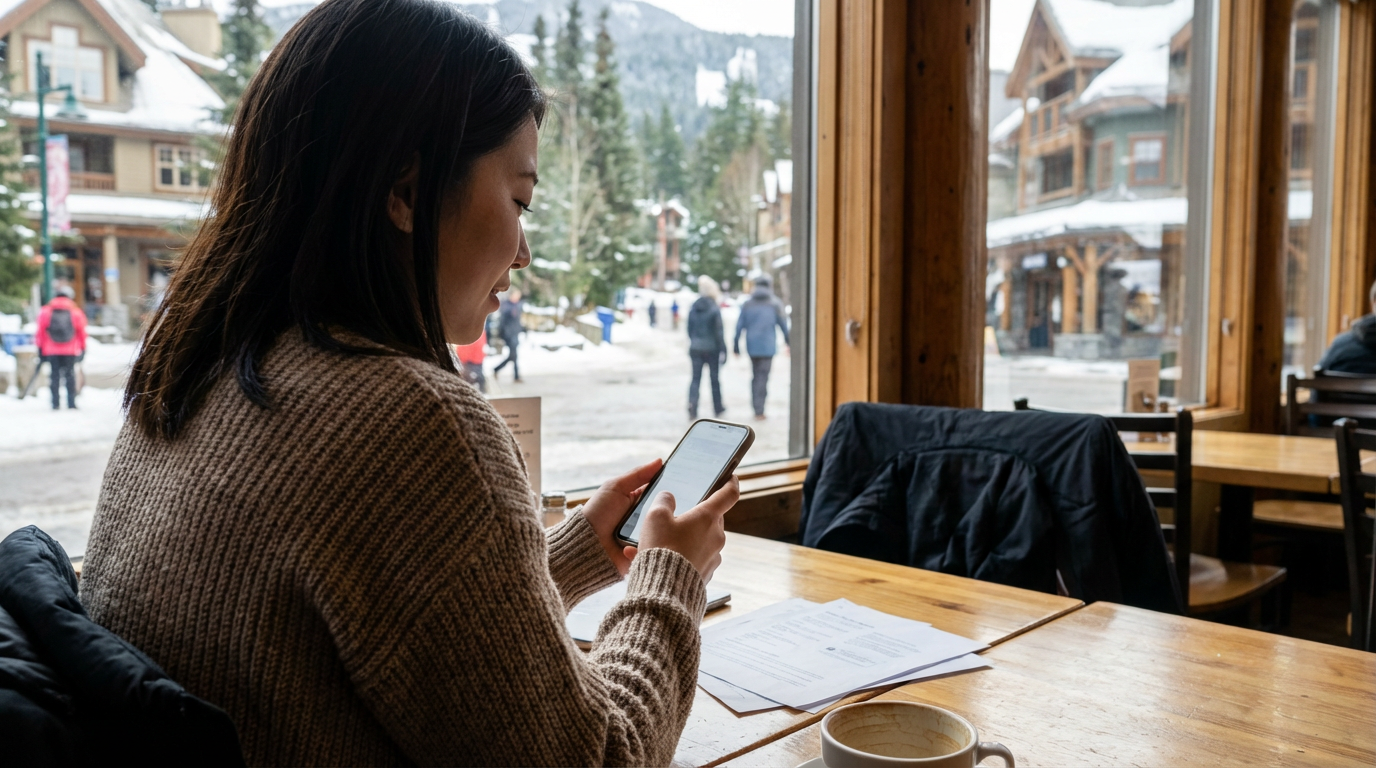 ウィスラーで「つながらない」を避ける：留学・ワーホリ向けのカナダSIM/eSIMは PhoneBox（TELUS回線）×イエローモバイルが現実的
