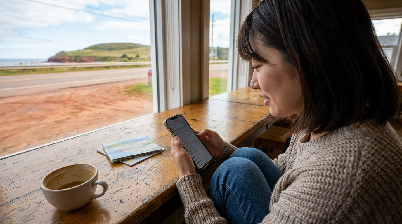 プリンスエドワード島（赤毛のアンの島）でも「生活で詰まない」通信手段：PhoneBox（TELUS回線）をイエローモバイル経由で準備する