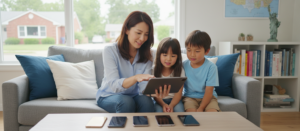 家族全員分のスマホ契約はどうする？アメリカでのファミリープラン活用術