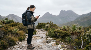 タスマニア「クレイドルマウンテン」登山｜トレッキング中の緊急連絡手段