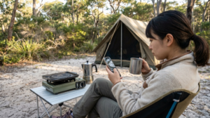 フレーザー島（K’gari）でのキャンプ｜世界最大の砂の島で電波は入る？