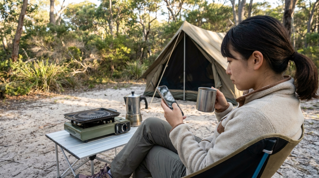 フレーザー島（K’gari）でのキャンプ｜世界最大の砂の島で電波は入る？