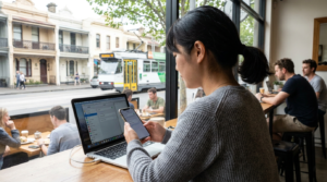 フィッツロイ（メルボルン）のカフェ通り｜ノマドワーカー向け通信速度検証
