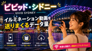 ビビッド・シドニー（Vivid Sydney）｜イルミネーション動画を送りまくるデータ量